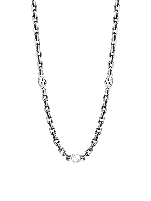 Pre-Owned Gucci Interlocking necklace SZ3022605168193