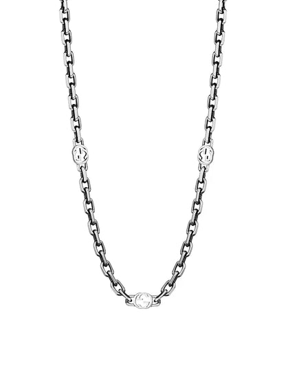 Pre-Owned Gucci Interlocking necklace SZ3022605168193