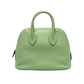 Pre-Owned HERMÈS Bolide 1923 Mini Bag in the avocado green shade known as Vert Criquet SZ6062607275229