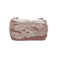 Pre-Owned  CHANEL Classic Small Double Flap Bag (Pink &amp; Gray Sequin) SZ3102608020285