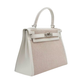Pre-Owned Hermès Kelly 28 in Canvas and Leather SZ3072607193948