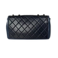 Pre-Owned Chanel Medium Bicolor Graphic Flap Bag