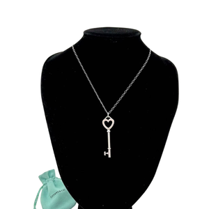 Pre-Owned Tiffany & Co. Daisy Key Pendant Necklace SZ3042602112255