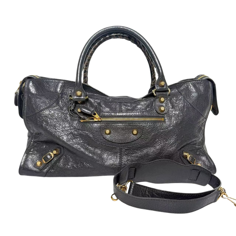 Pre-Owned Balenciaga Large Motorcycle Bag