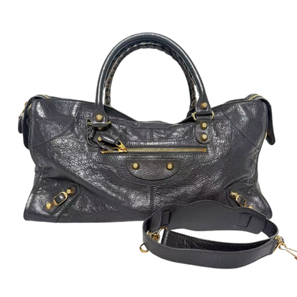 Pre-Owned Balenciaga Large Motorcycle Bag