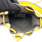 Pre-Owned Fendi x Sarah Coleman FF Vertigo Mini Mon Trésor Bucket Bag in Mimosa yellow and white SZ302260628506