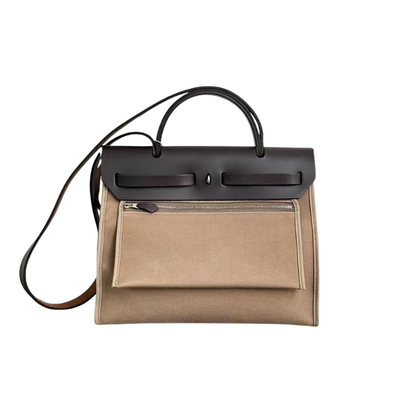 Pre-Owned Hermès Herbag Zip 31 (specifically shown here in the Retourne style) SZ3032607173667