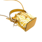 Pre-Owned Fendi x Sarah Coleman FF Vertigo Mini Mon Trésor Bucket Bag in Mimosa yellow and white SZ302260628506