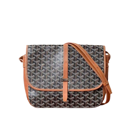 Pre-Owned Goyard Belvédère MM Bag&nbsp;in the classic Black & Tan colorway SZ6062608010103
