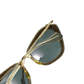 Pre-Owned Miu Miu Noir MU 10NS (also referred to as the SMU10N model) sunglasses SZ3062601152373