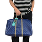 Pre-Owned Louis Vuitton Keepall Bandoulière Monogram Outdoor 45 in Pacific Blue (Model M43855) SZ3032607122611