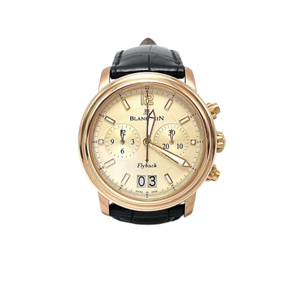 Pre-Owned Blancpain Léman Flyback Chronograph & Big Date (Reference: 2885F-36B42-53B) SZ5032606091673