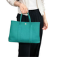 Pre-Owned Hermès Garden Party 30 Tote in Vert Véronèse (Verona Green) SZ6042607204102