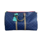 Pre-Owned Louis Vuitton Keepall Bandoulière Monogram Outdoor 45 in Pacific Blue (Model M43855) SZ3032607122611