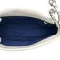 Pre-Owned CHANEL Distressed Calfskin Straight Line Stitch Flap Bag, also frequently referred to as a Straight Line Stitch Flap Crossbody Bag SZ3032605040654