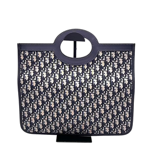 Pre-Owned Dior Oblique Fold Over Clutch / Foldable Tote Bag SZ6062607254992