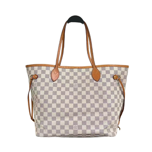 Pre-Owned Louis Vuitton Damier Azur Neverfull MM SZ3032606285080