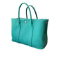 Pre-Owned Hermès Garden Party 30 Tote in Vert Véronèse (Verona Green) SZ6042607204102