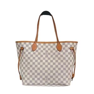 Pre-Owned Louis Vuitton Damier Azur Neverfull MM SZ3032606285080