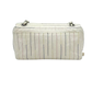 Pre-Owned CHANEL Distressed Calfskin Straight Line Stitch Flap Bag, also frequently referred to as a Straight Line Stitch Flap Crossbody Bag SZ3032605040654