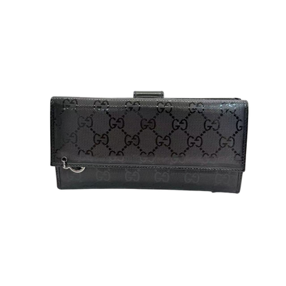 Pre-Owned Gucci Long Wallet, specifically the GG Imprimé Continental model N23565357