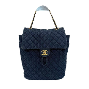 Pre-Owned Chanel Urban Spirit Denim Backpack from the 2016 Spring/Summer collection N23908545