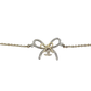 Pre-Owned authentic Chanel Crystal Bow Accent Bracelet from the Fall-Winter 2025/2026 Ready-to-Wear collection SZ3032606112076