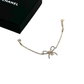 Pre-Owned authentic Chanel Crystal Bow Accent Bracelet from the Fall-Winter 2025/2026 Ready-to-Wear collection SZ3032606112076