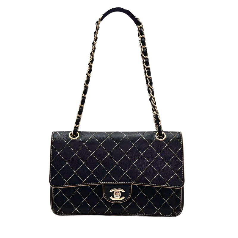 Pre-Owned Chanel Wild Stitch Flap Bag (also known as Surpique) Flap Bag SZ3062604203366