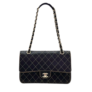 Pre-Owned Chanel Wild Stitch Flap Bag (also known as Surpique) Flap Bag SZ3062604203366