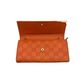Pre-Owned Gucci Guccissima Dice Long Continental Flap Wallet N23860932