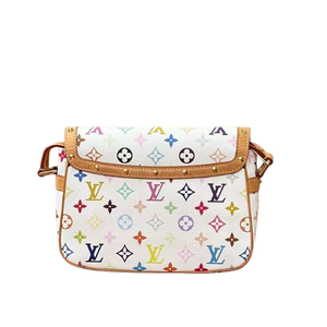 Pre-Owned Louis Vuitton x Takashi Murakami Monogram Multicolore Sologne Bag (Model: M92661) SZ6022607275382