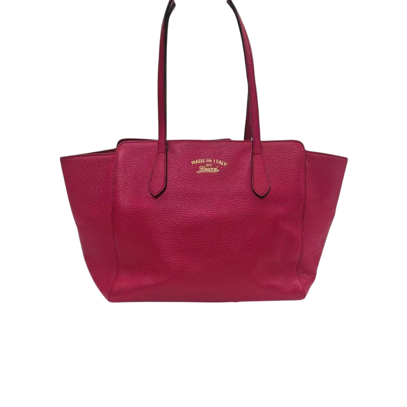 Pre-Owned Gucci Swing All-Leather Tote Bag  Size Medium N23758547