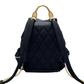 Pre-Owned Burberry Nylon Medium Rucksack Runway Backpack in Black and Gold SZ3022604111648