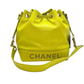 Pre-Owned Chanel Grained Leather Drawstring Bucket Bag SZ3072606173173