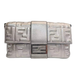Pre-Owned Fendi Baguette Medium in metallic silver N23757895