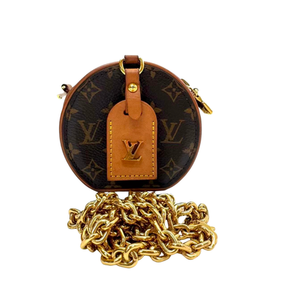 Pre-Owned Louis Vuitton Monogram Canvas Boite Chapeau Necklace Bag N23907289