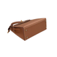 Pre-Owned Hermès Kelly 25 Sellier in Gold (Gold Brown) with Gold Hardware SZ3032607265078