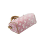 Pre-Owned Louis Vuitton Nano Speedy Pink Denim Jacquard Handbag SZ3022604050819