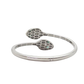 Pre-Owned BVLGARI Serpenti Seduttori White Gold Double-Headed Bracelet SZ3042606234048