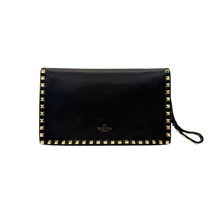 Pre-Owned Valentino Garavani Rockstud Clutch N23882791