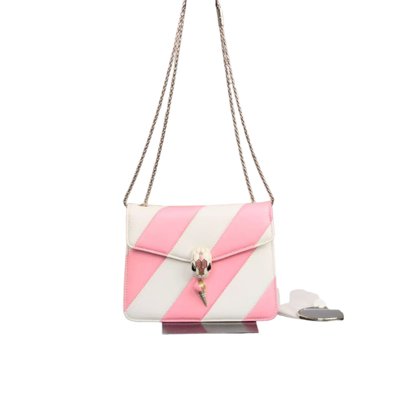 Pre-Owned BVLGARI Serpenti Forever Limited Edition "Ice Cream" Bag SZ3062606244242