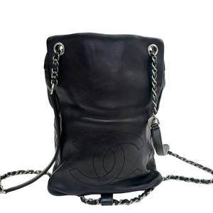 Pre-Owned Chanel Duma Quilted Flap Drawstring Bucket Backpack N23411598