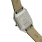 Pre-Owned Cartier Santos-Dumont watch in a sleek, two-tone stainless steel and 18K rose gold execution SZ5102607234789