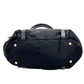 Pre-Owned Prada Tessuto Nylon and Leather Gathered Tote (specifically matching classic vintage models like the BR4259) SZ3042607163403