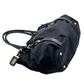 Pre-Owned Prada Tessuto Nylon and Leather Gathered Tote (specifically matching classic vintage models like the BR4259) SZ3042607163403
