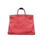 Pre-Owned Hermès Birkin 40 in Indian Red (often referred to as Rouge Vif or similar vibrant reds like Bougainvillier or Geranium) with Gold Hardware and a T Stamp (produced in 2015) SZ3022603020369