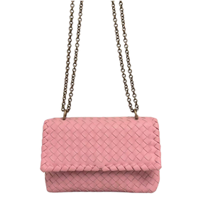 Pre-Ownedn Bottega Veneta Classic Woven Olimpia Bag SZ3102605132100