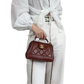 Pre-Owned CHANEL 24A Quilted Mini "Cocodoc" Top Handle Bag Honey Caramel Brown shade SZ3072607132665