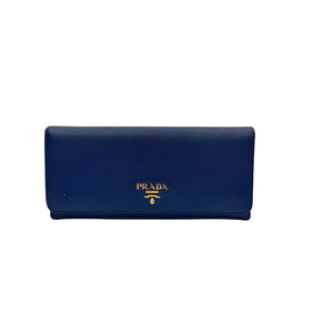Pre-Owned Prada Saffiano Leather Continental Long Wallet N23883874